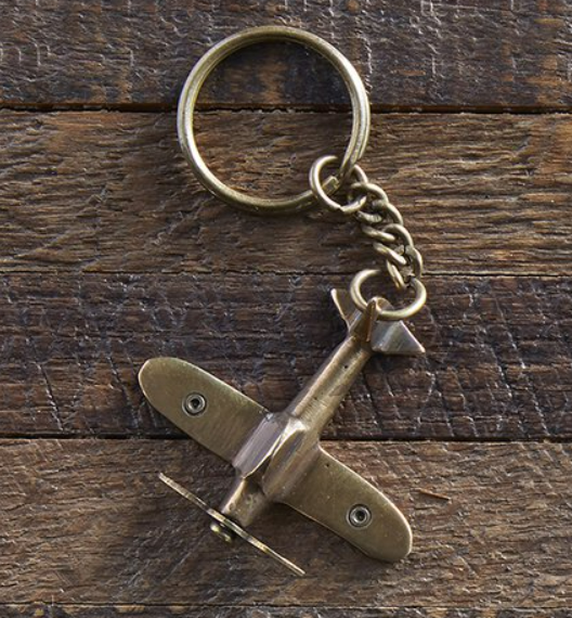 Aeroplane fashion keychain